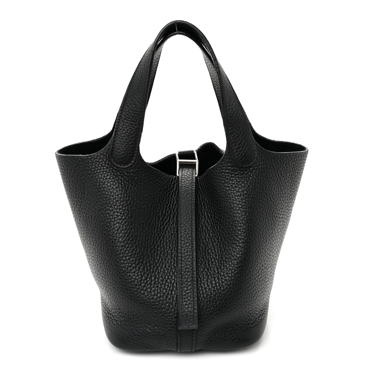 Hermes Taurillon Clemence Picotin Lock 18 PM Black 1 of 10