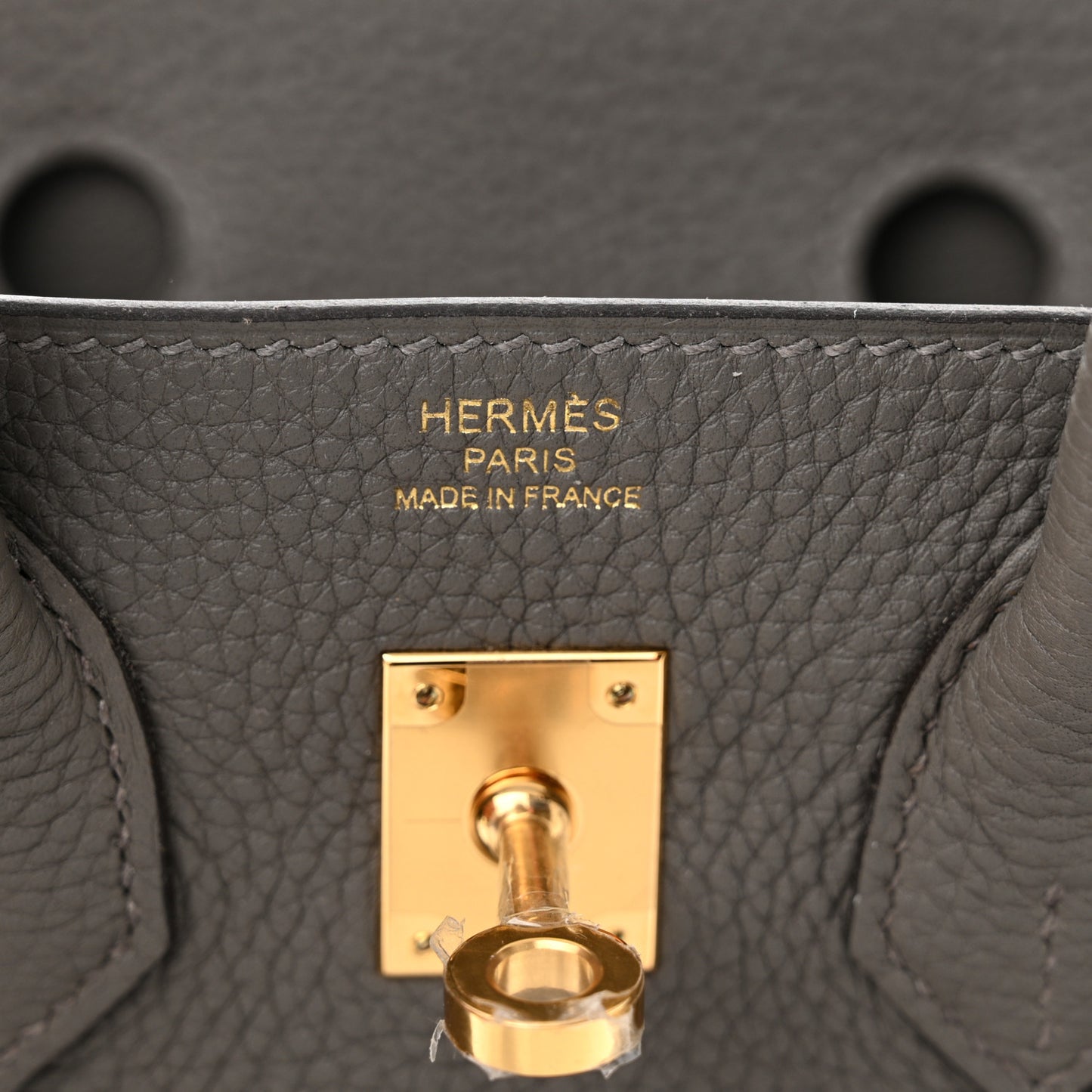 Togo Birkin 25 Gris Meyer