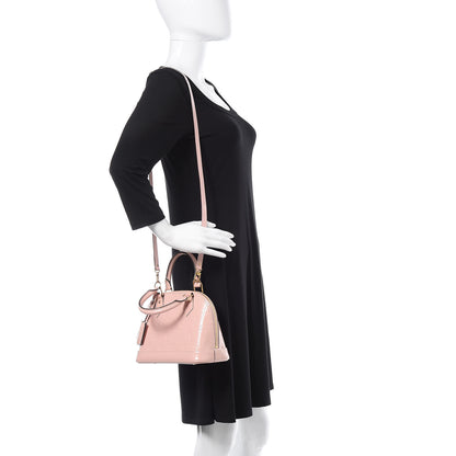 Louis Vuitton Vernis Alma BB Rose Ballerine 2 of 13