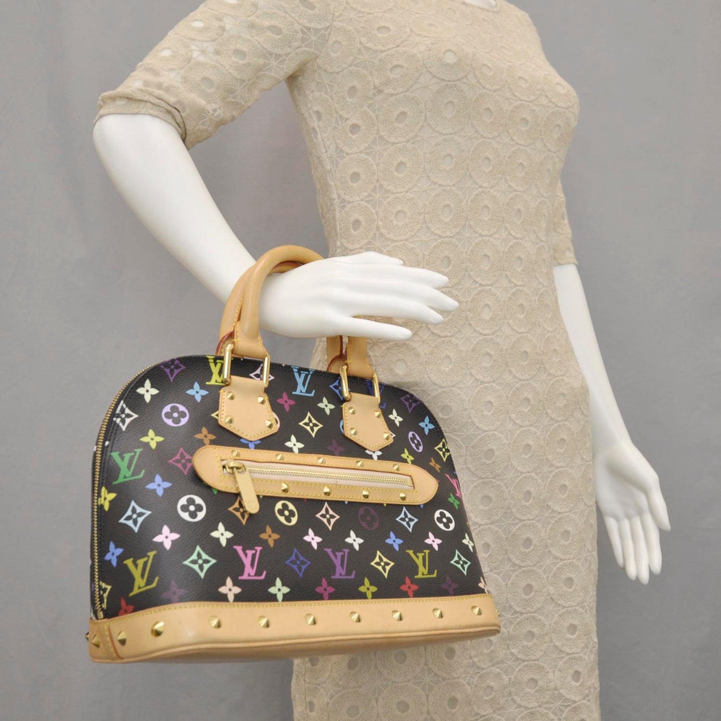 Monogram Multicolor Alma Black