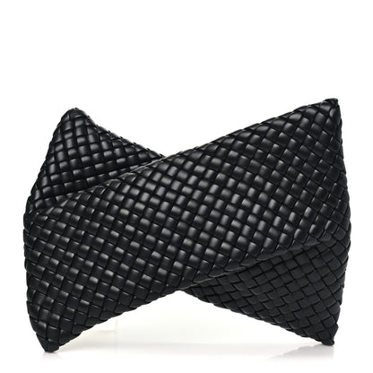 Bottega Veneta Nappa Intrecciato Crisscross Clutch Black 1 of 7
