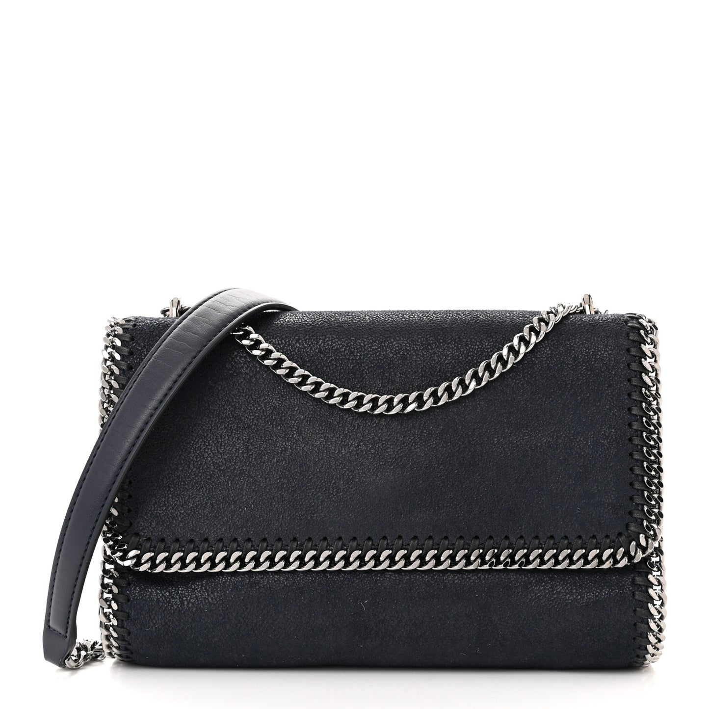 Shaggy Deer Falabella Crossbody Bag Navy