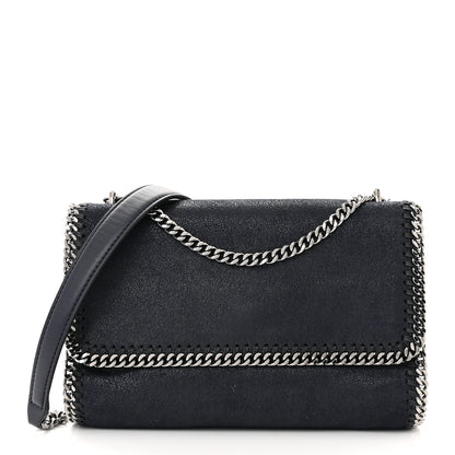 Stella McCartney Shaggy Deer Falabella Crossbody Bag Navy 1 of 10