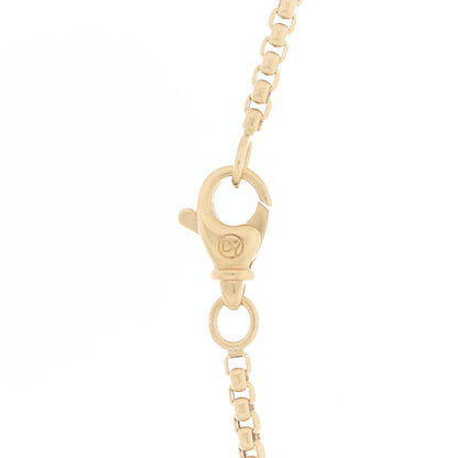 David Yurman 18K Yellow Gold 2.7mm Box Chain Necklace 22" 4 of 5