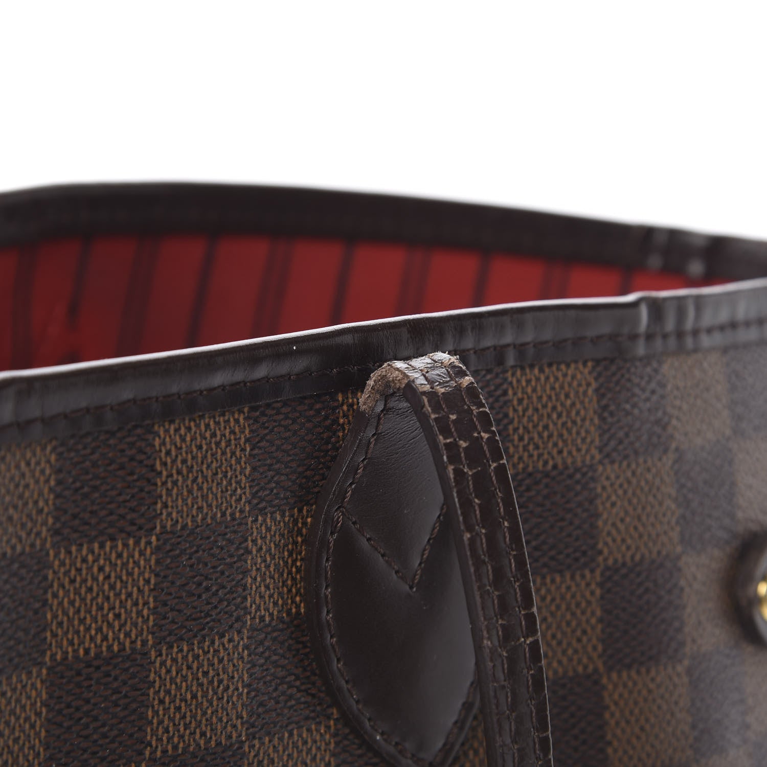 Louis Vuitton Damier Ebene Neverfull MM 22 of 25
