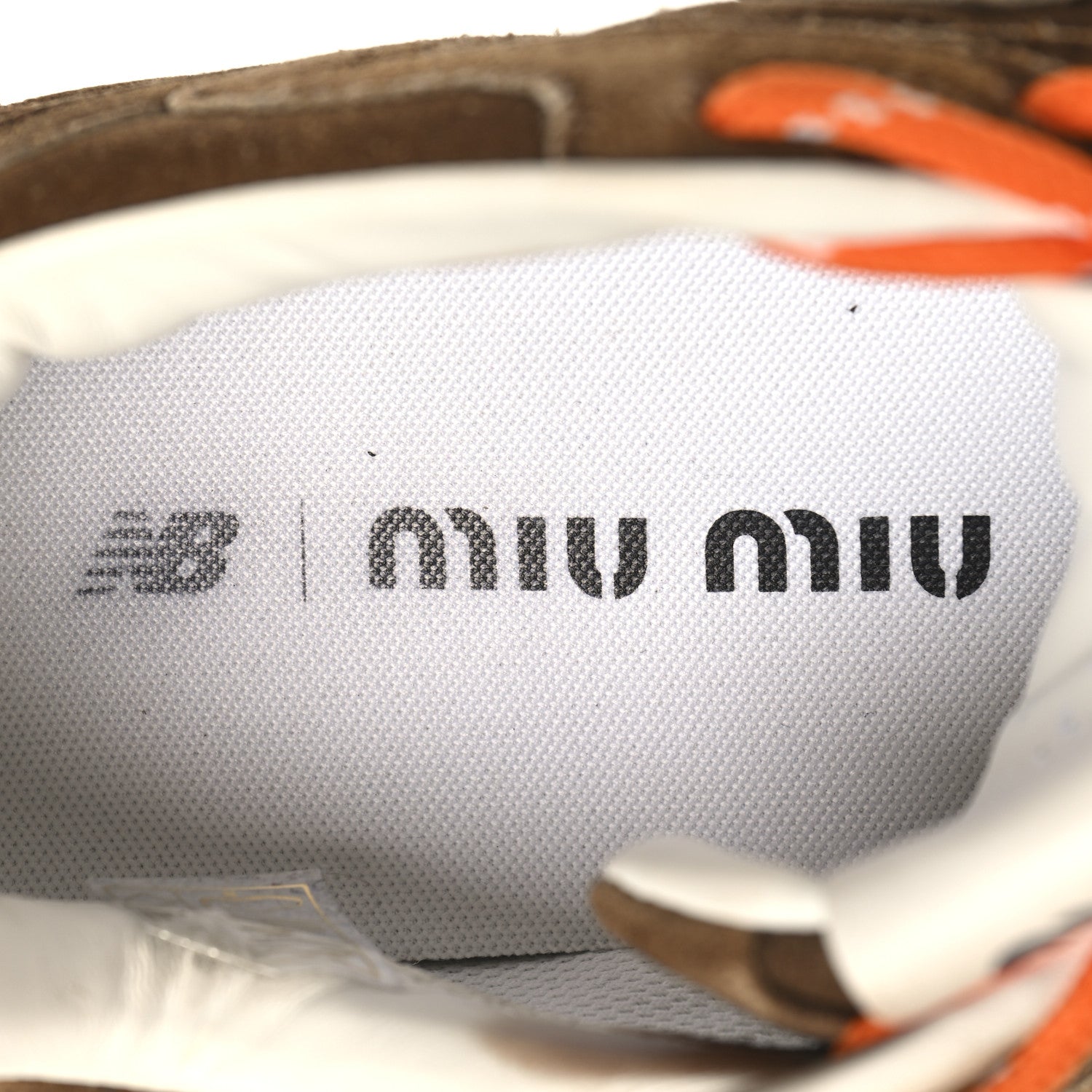Miu Miu X NEW BALANCE Suede 530 SL Sneakers 39 Cinnamon 1810665