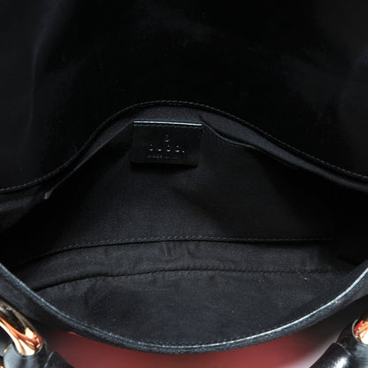 Gucci Monogram Horsebit Web Clutch Black 7 of 7
