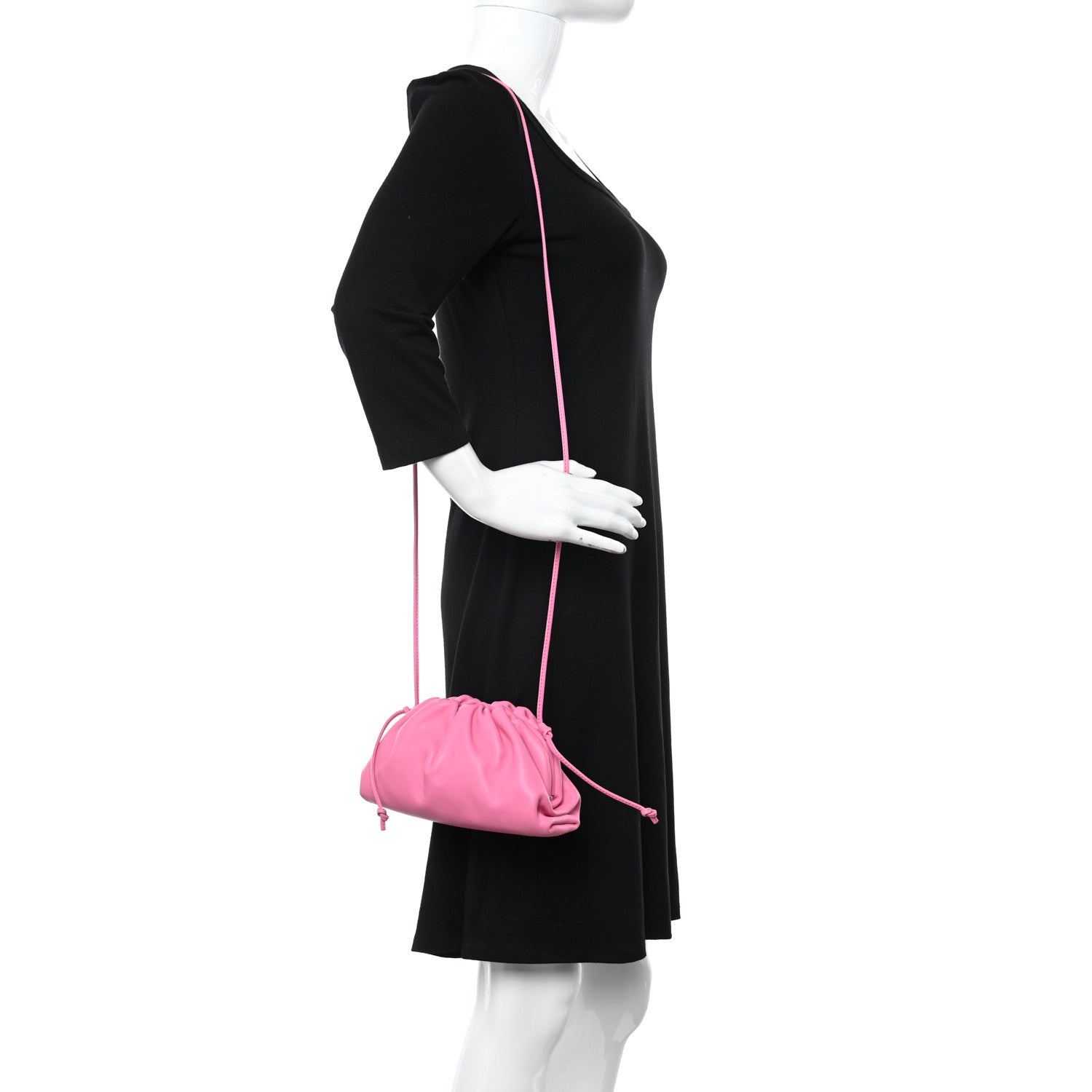 Bottega Veneta Butter Calfskin The Mini Pouch Pink 2 of 12