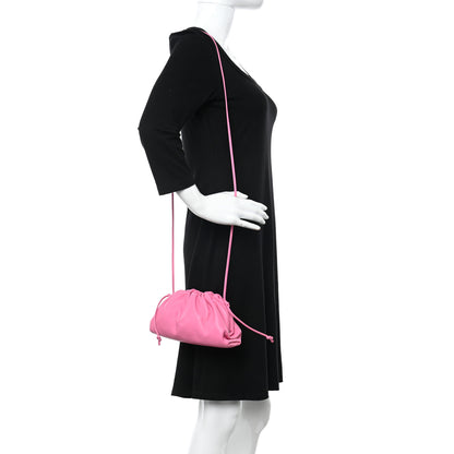 Bottega Veneta Butter Calfskin The Mini Pouch Pink 2 of 12