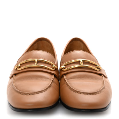Hermes Calfskin Colette Loafer 36.5 Naturel 3 of 10