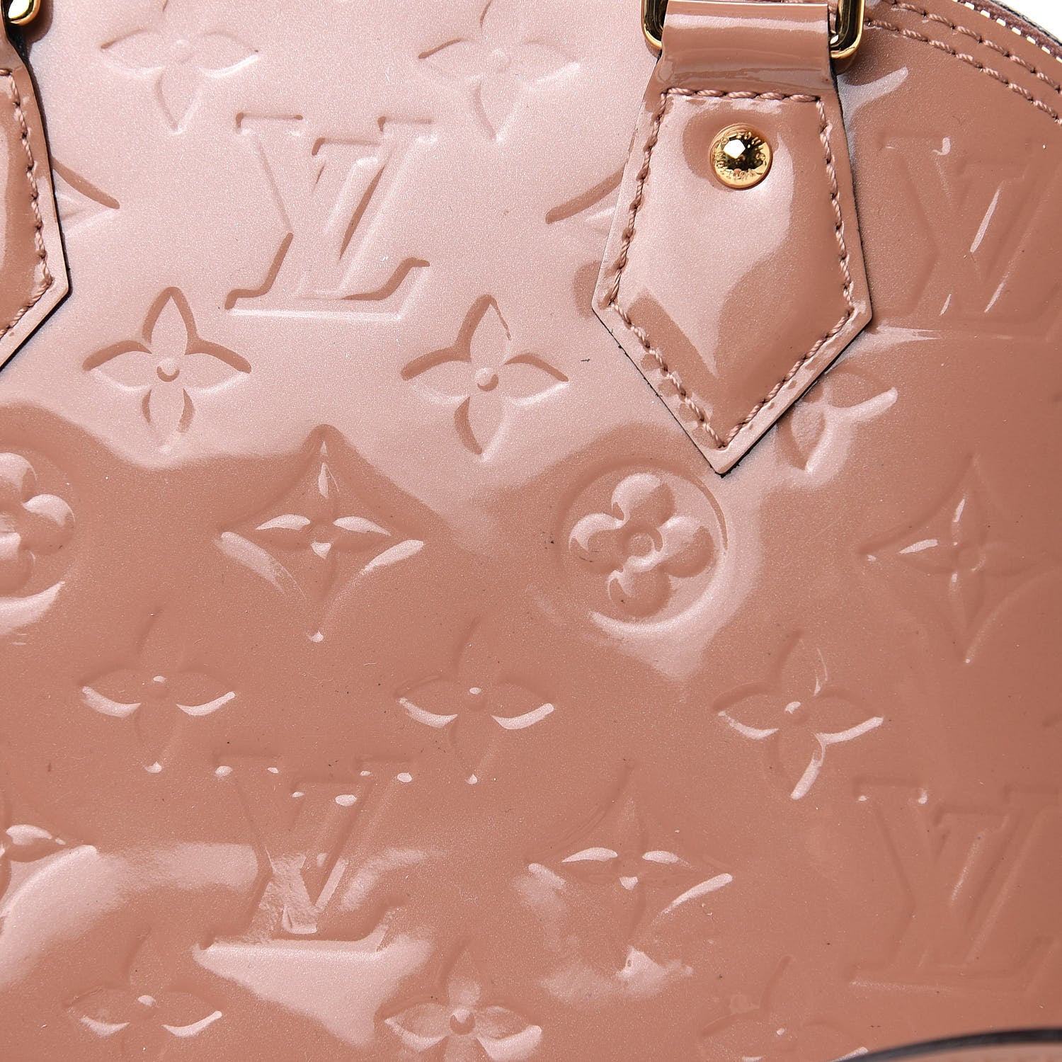 Louis Vuitton Vernis Alma BB Rose Velours 11 of 11