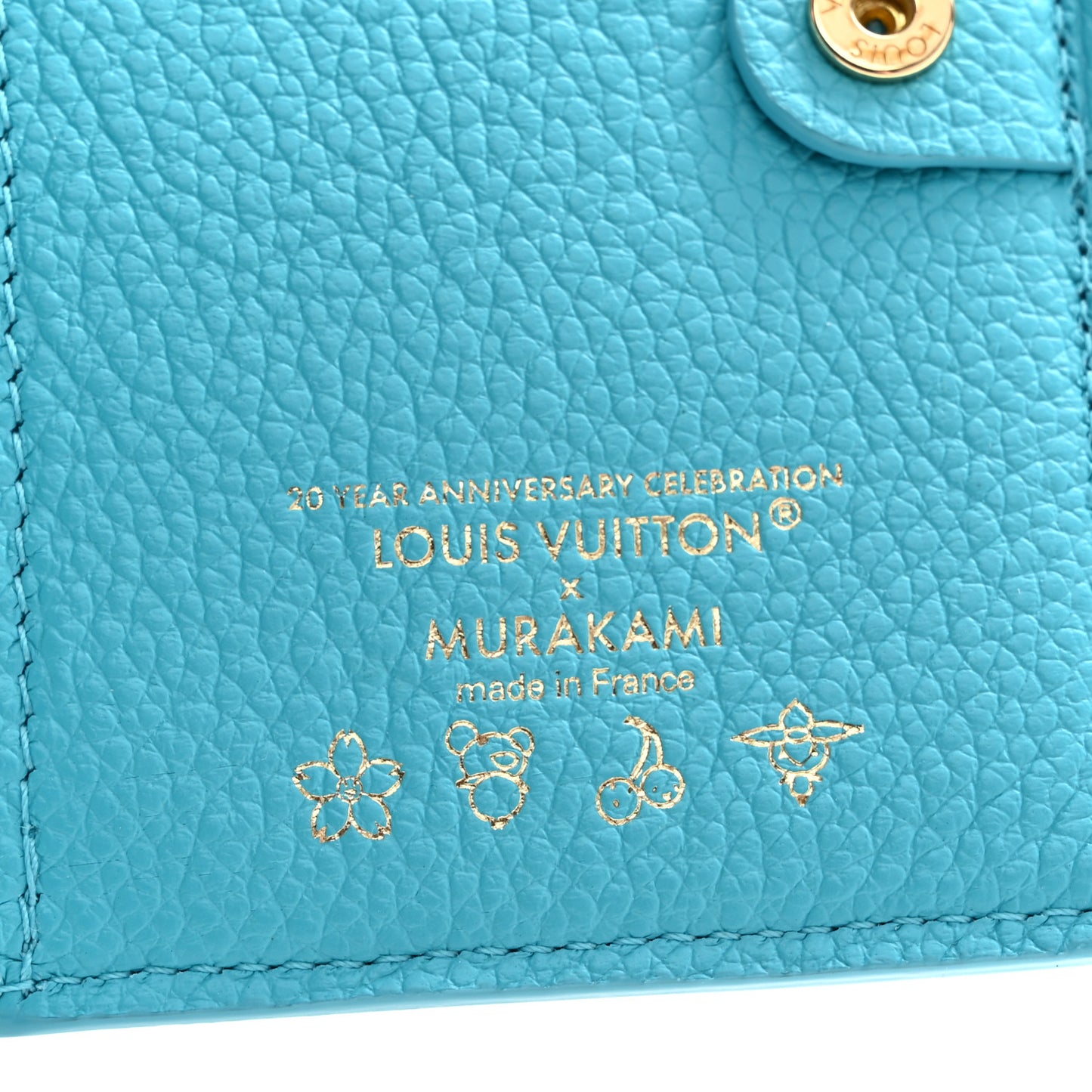 X TM Empreinte Monogram Lisa Wallet Kabira Blue
