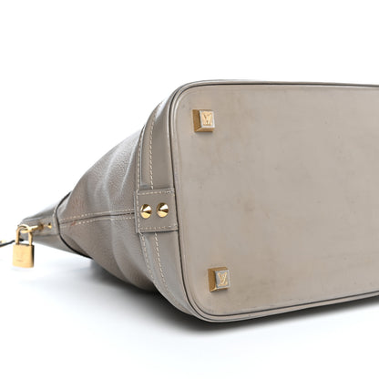 Louis Vuitton Suhali Lockit MM Greige 9 of 12