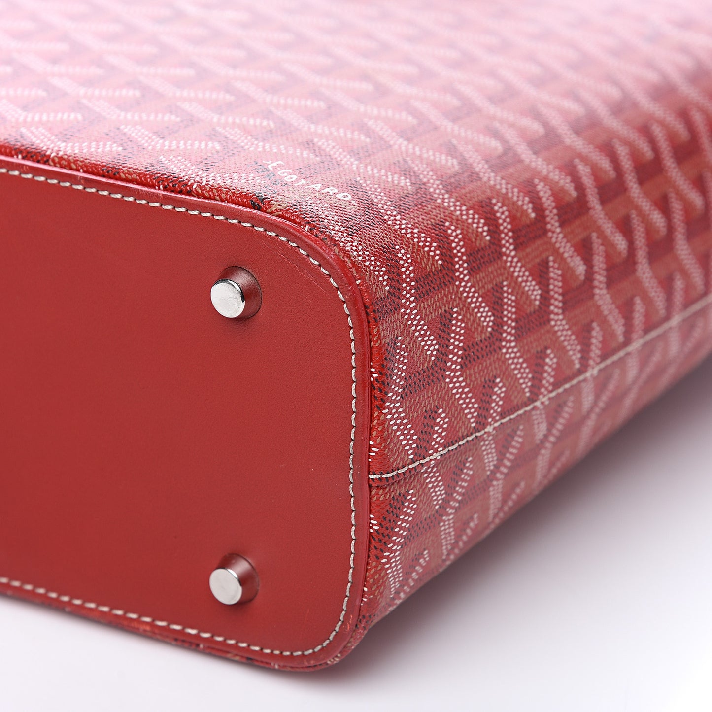 Goyardine Sac Marie Galante GM Red