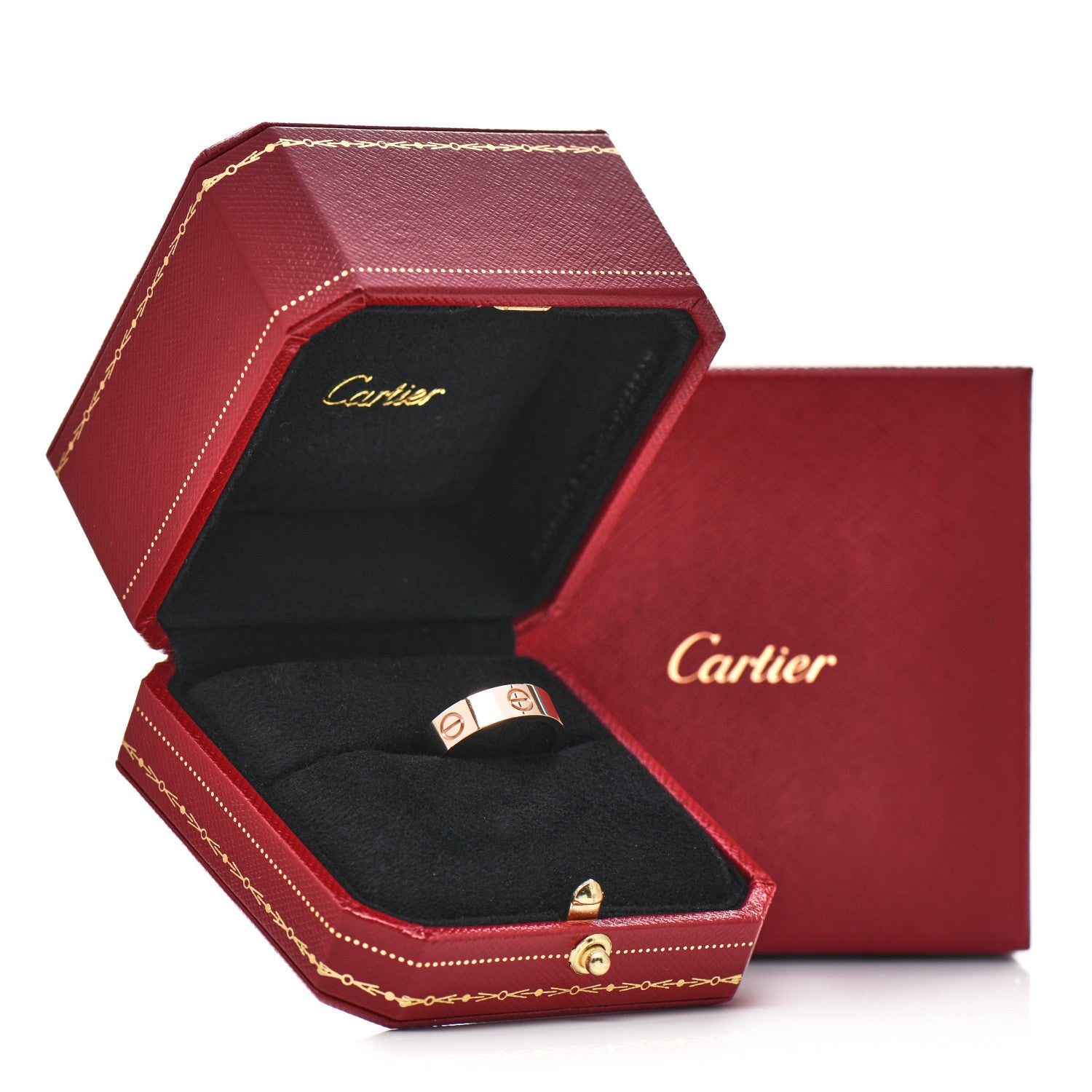 Cartier 18K Pink Gold 5.5mm LOVE Ring 57 8 5 of 5