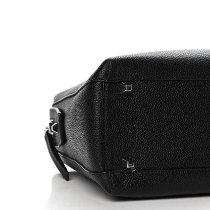 MCM Grained Calfskin Large Ella Boston Black 13 of 14