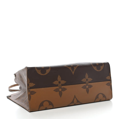 Louis Vuitton Reverse Monogram Giant Onthego GM 4 of 9