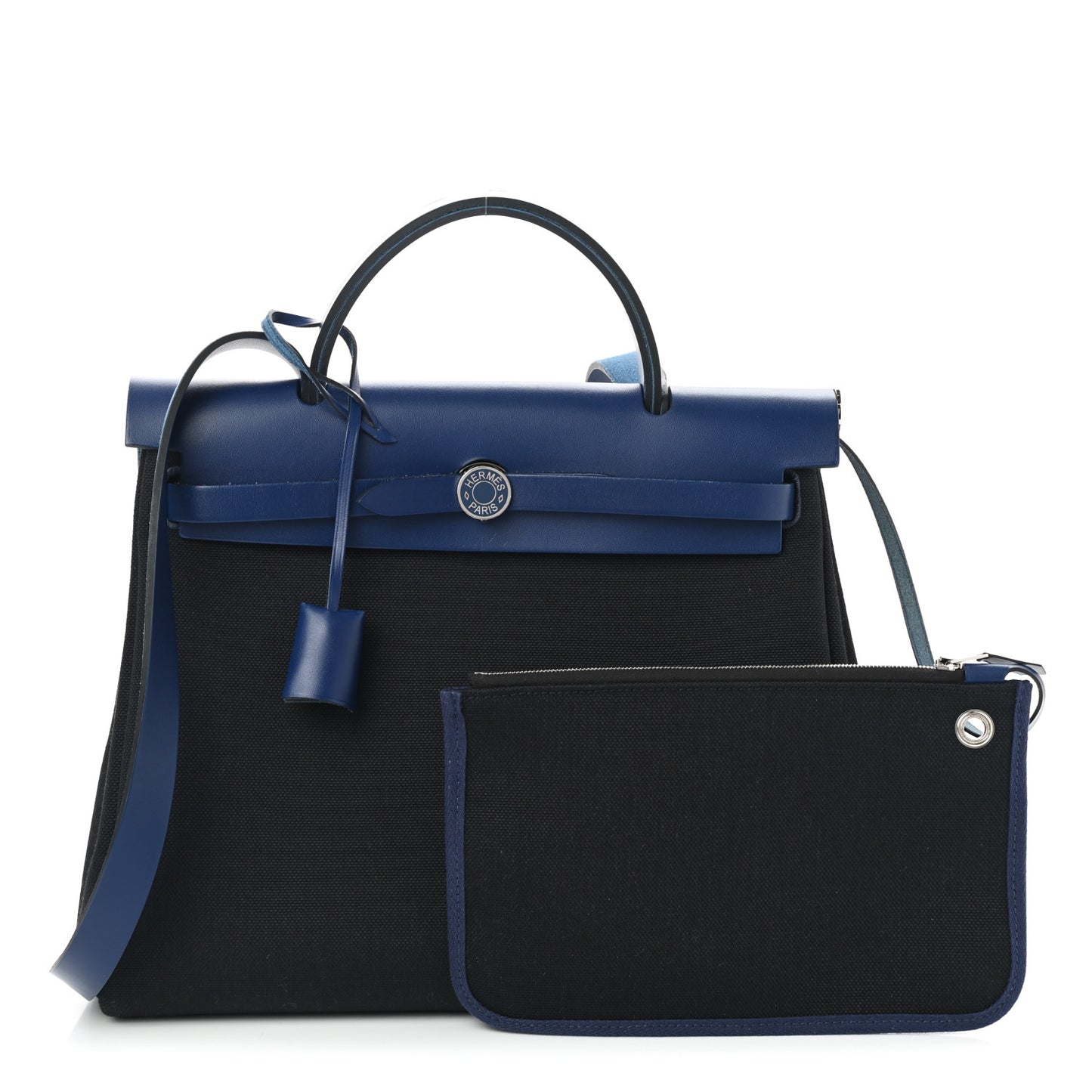 Military Toile Vache Hunter Laque Herbag Zip Retourne 31 PM Black Bleu Saphir