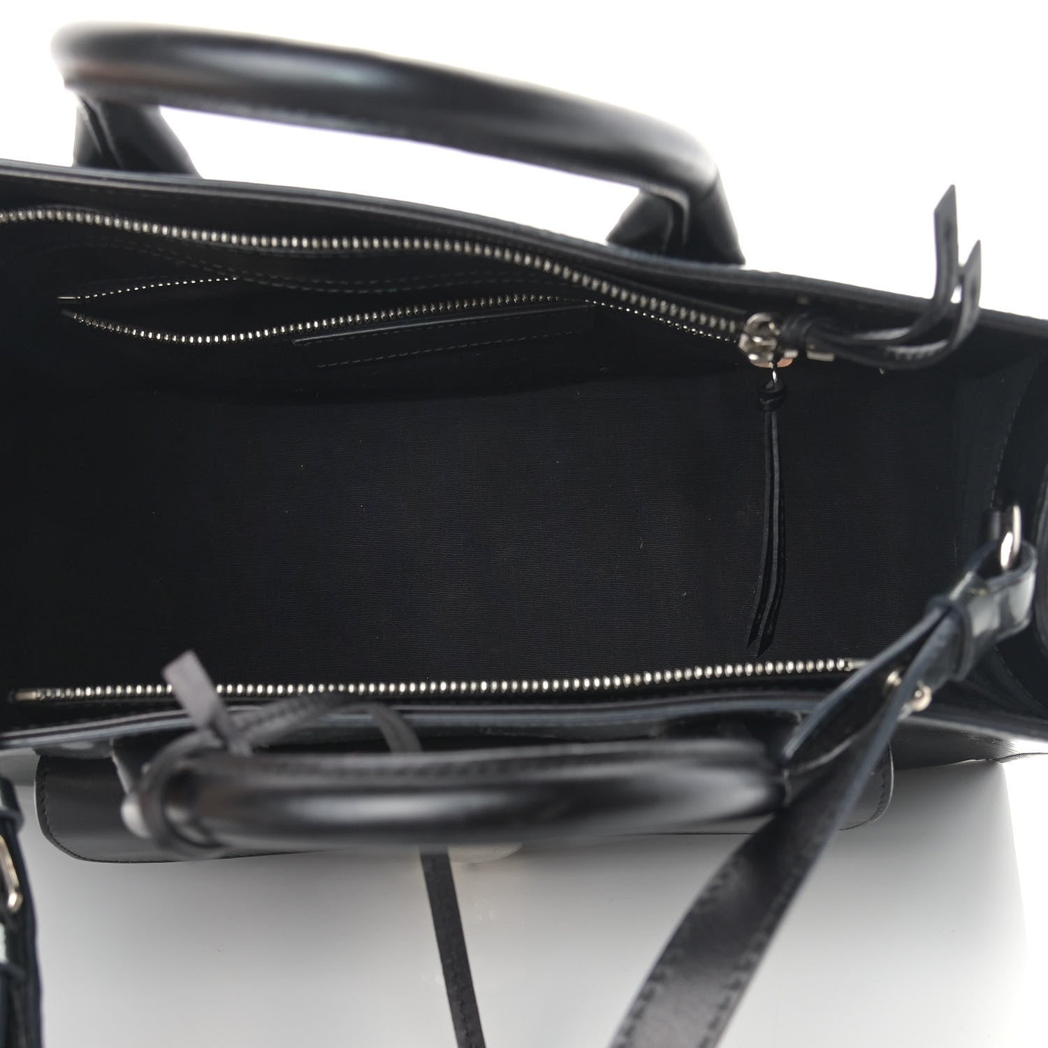 Balenciaga Patent Padlock Work XS Chartreux 9 of 16