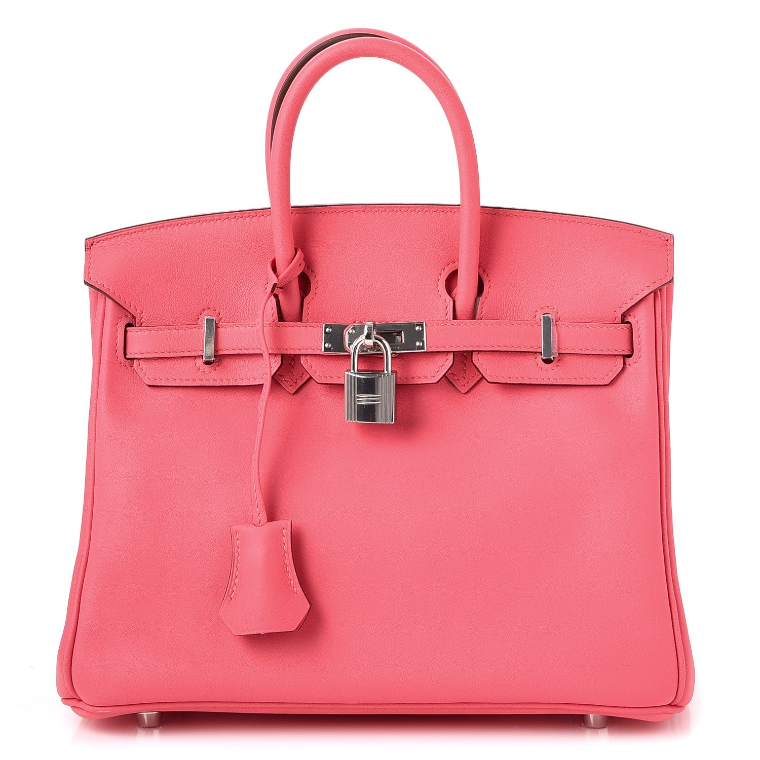 Hermes Swift Birkin 25 Rose Azalee 1 of 39