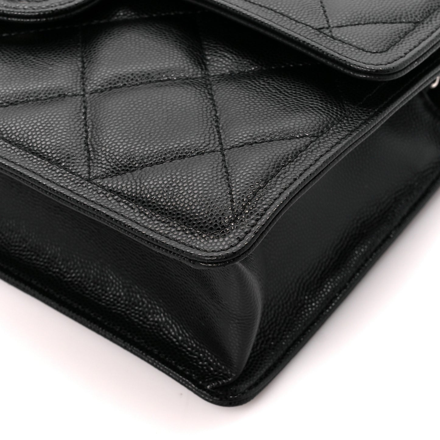 Caviar Quilted Small Sweet Classic Flap Black