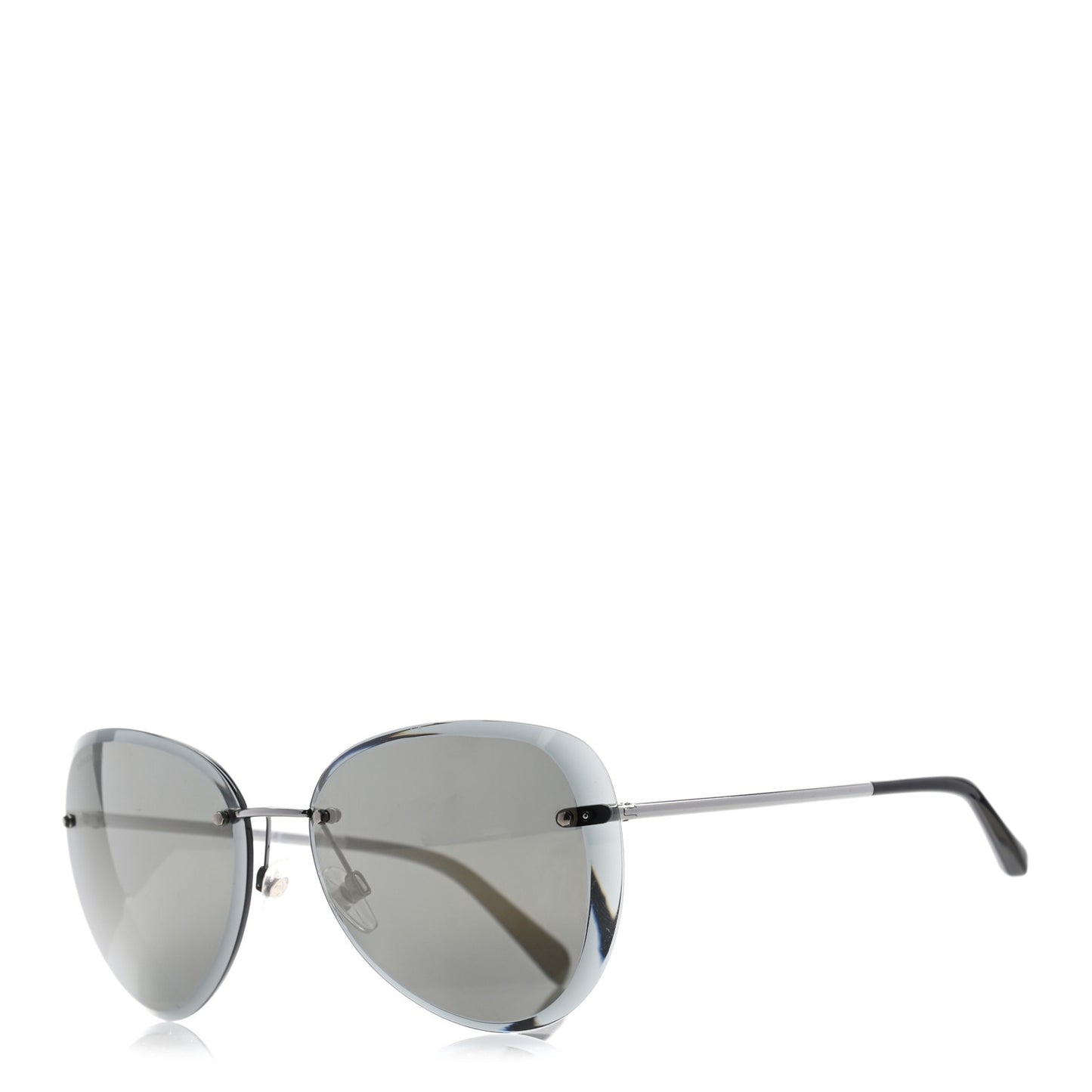 Mirrored Pilot Sunglasses 4239 Silver
