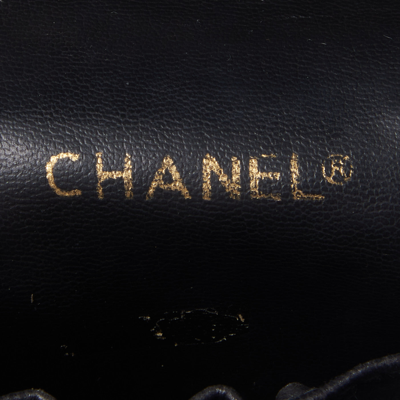Chanel Lambskin Vanity Cosmetic Case Black 8 of 9