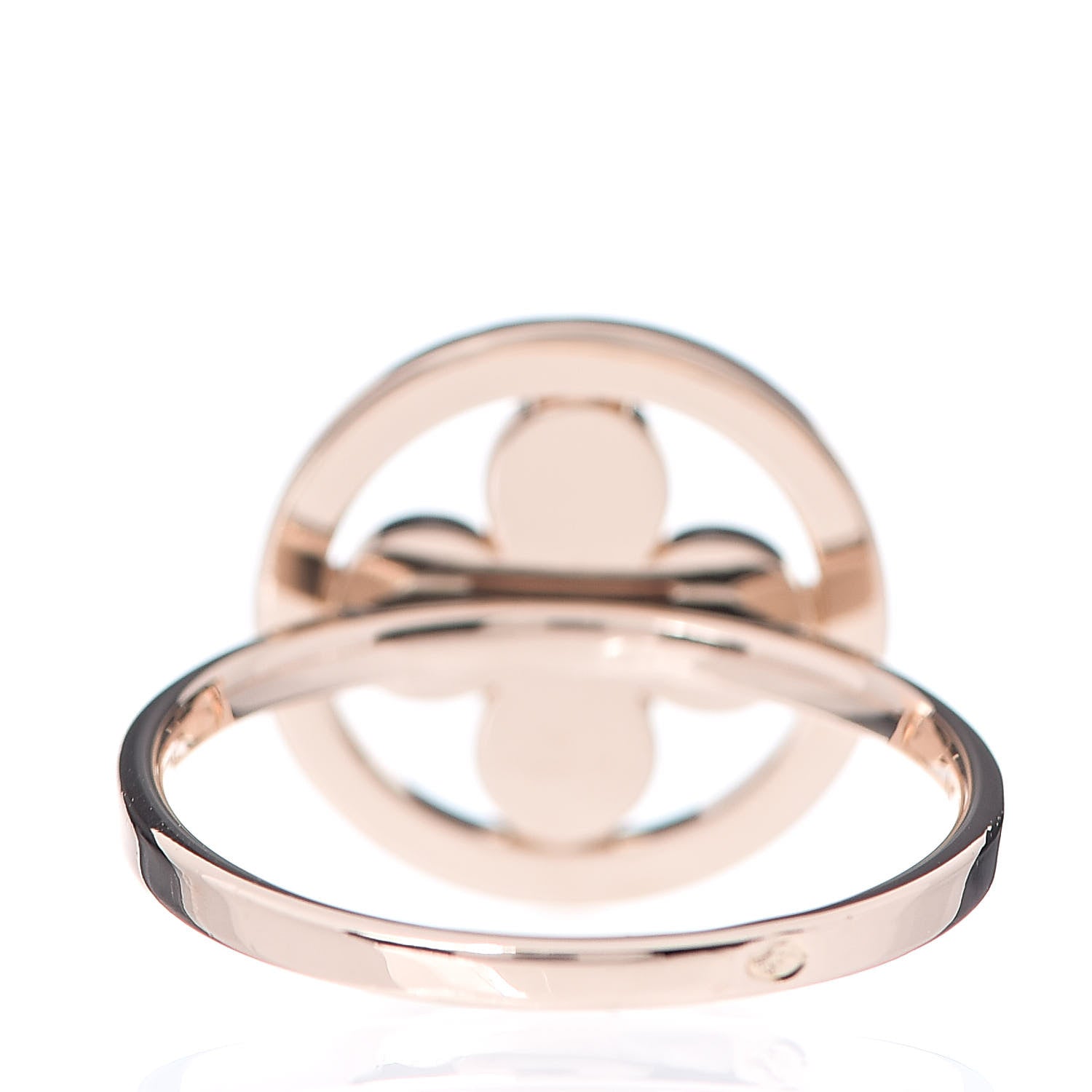 Louis Vuitton 18K Pink Gold Diamond BB Blossom Ring 52 6 3 of 7