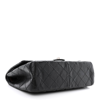 Chanel Aged Calfskin Quilted 2.55 Reissue 226 Flap Black 4 of 10