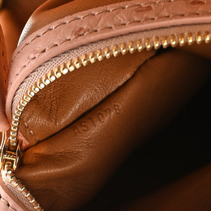 Louis Vuitton Ostrich Frame Speedy Pink 7 of 13
