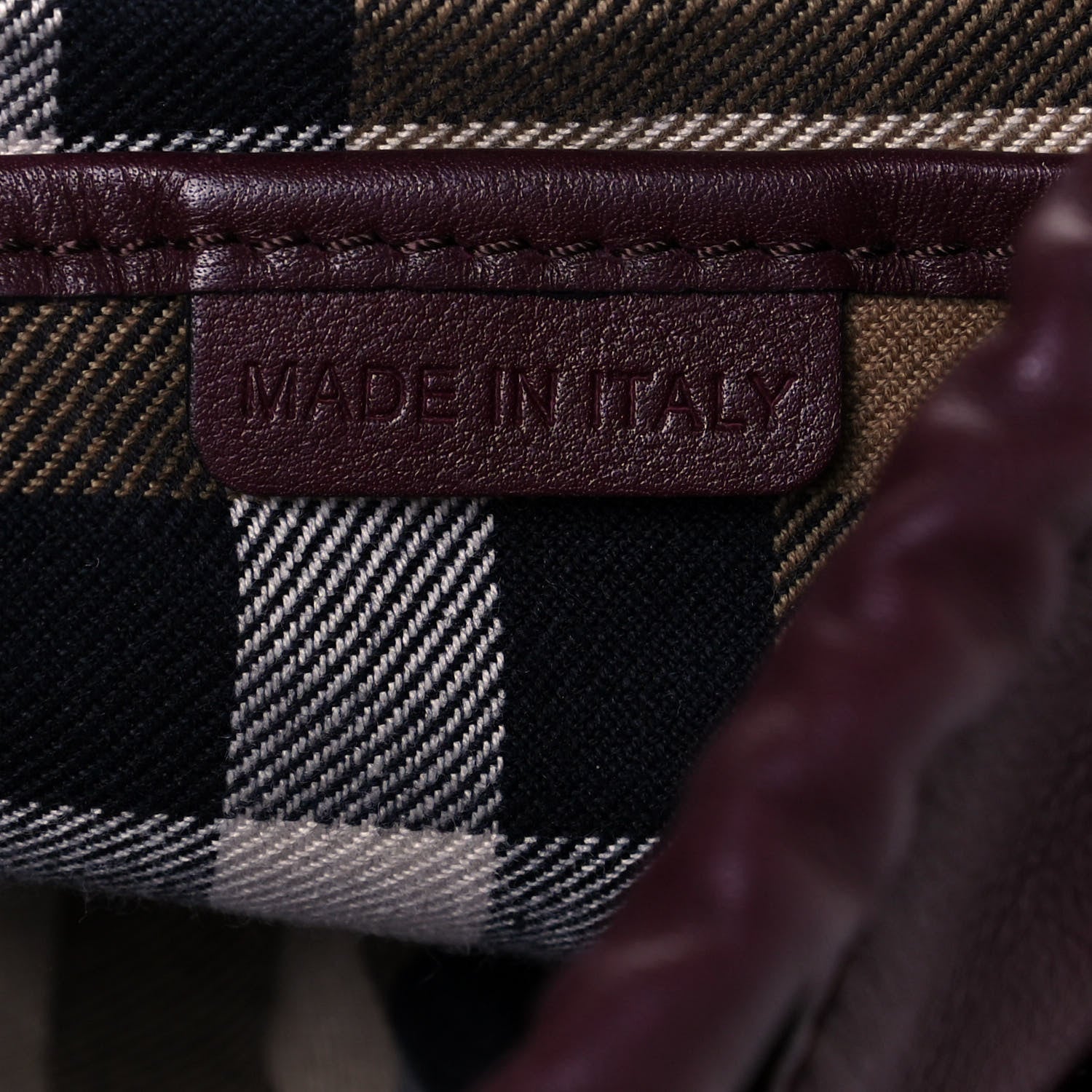 Burberry Calfskin Little Crush Deep Claret 6 of 16