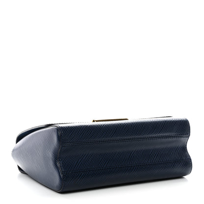 Louis Vuitton Epi Twist Shoulder Bag MM Indigo 4 of 11