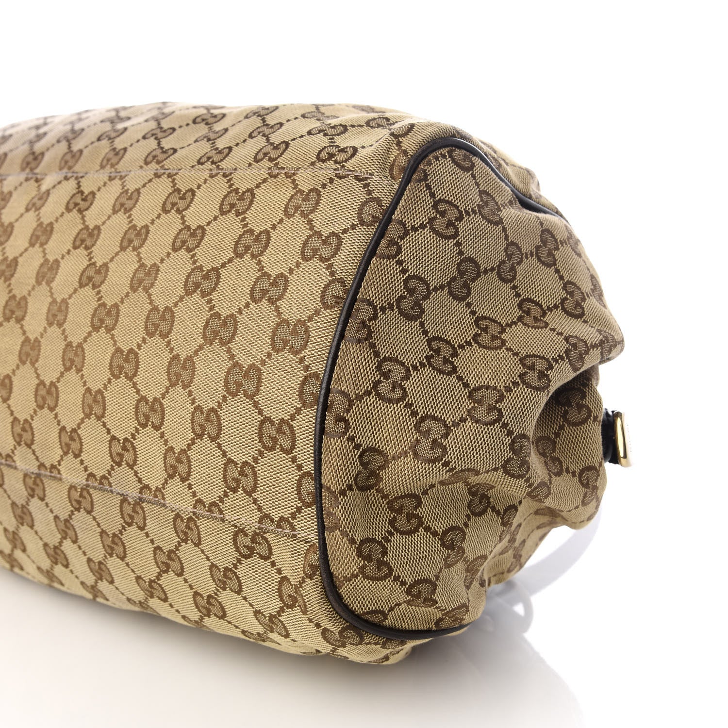Gucci Monogram Medium Sukey Boston Bag Brown 6 of 8