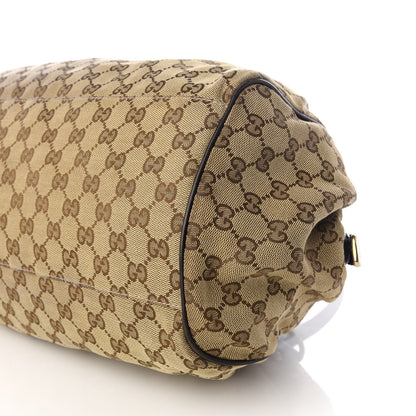Gucci Monogram Medium Sukey Boston Bag Brown 6 of 8