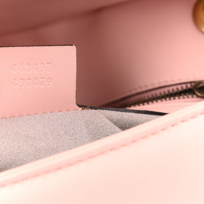 Gucci Calfskin Matelasse Small GG Marmont Shoulder Bag Perfect Pink 7 of 10