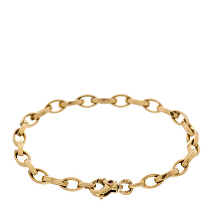 Roberto Coin 18K Yellow Gold Oval Link Chain Bracelet 2 of 3