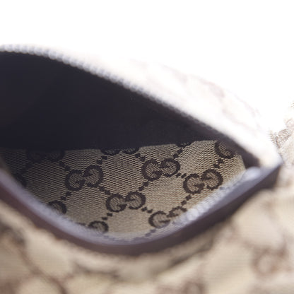Gucci GG Monogram Double Pocket Belt Bag Dark Brown 5 of 10