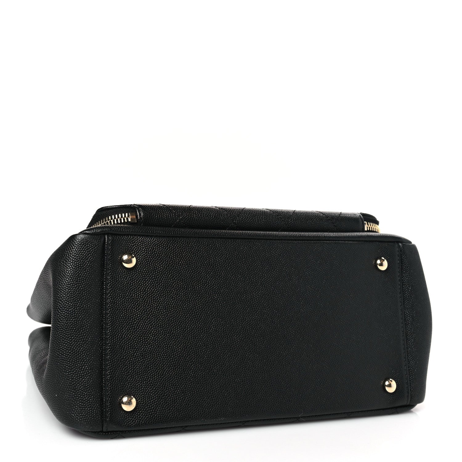 Chanel Caviar Quilted Small Business Affinity Shopping Bag Black 4 of 9