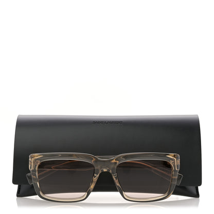 Saint Laurent Transparent Acetate Sunglasses SL 615 8 of 8