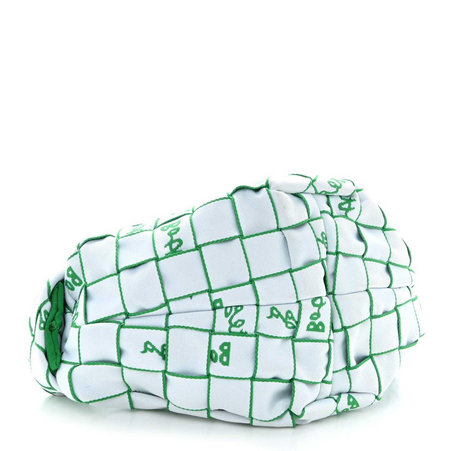 Cloth Webbing Mini Double Knot Bag White Parakeet