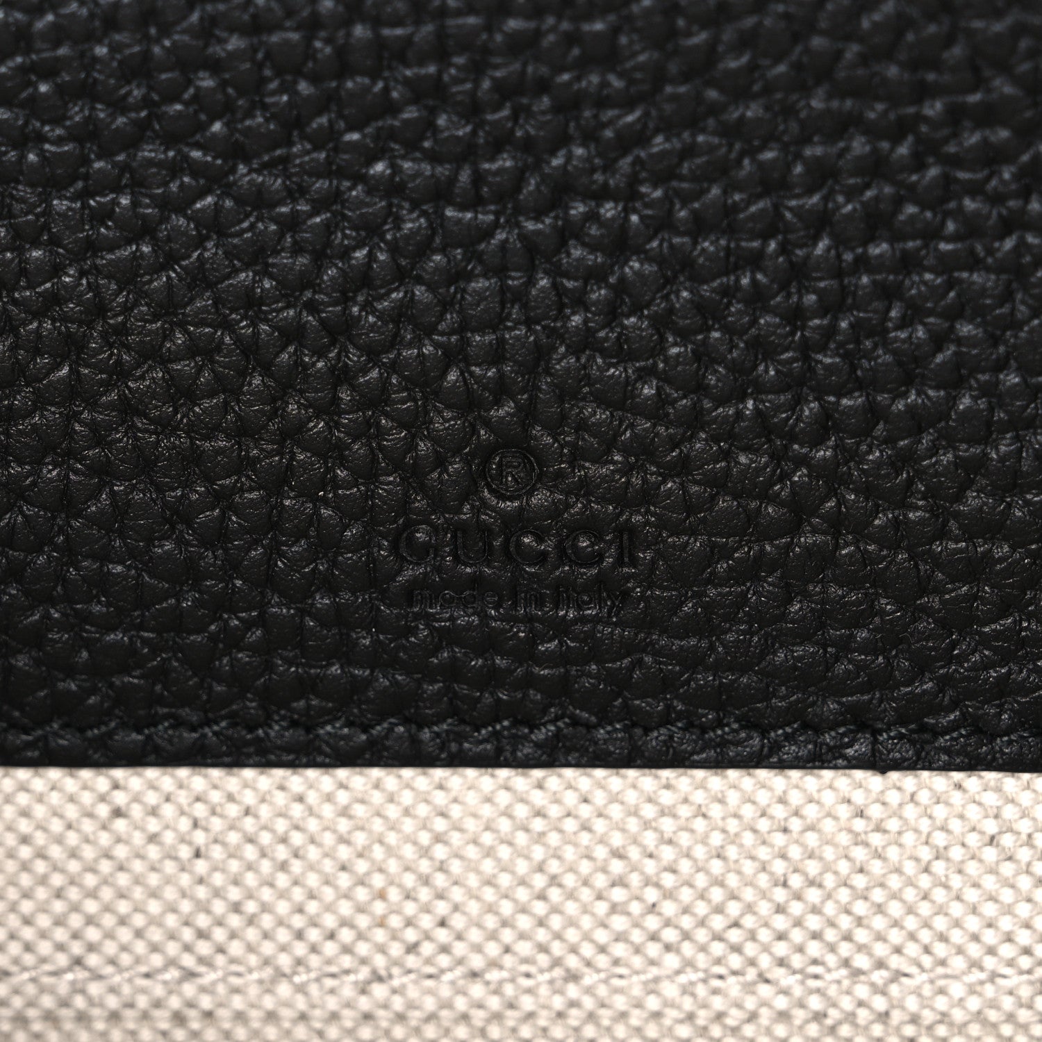 Gucci Piuma Calfskin Jumbo GG Embossed Super Mini Messenger Bag Black 6 of 10