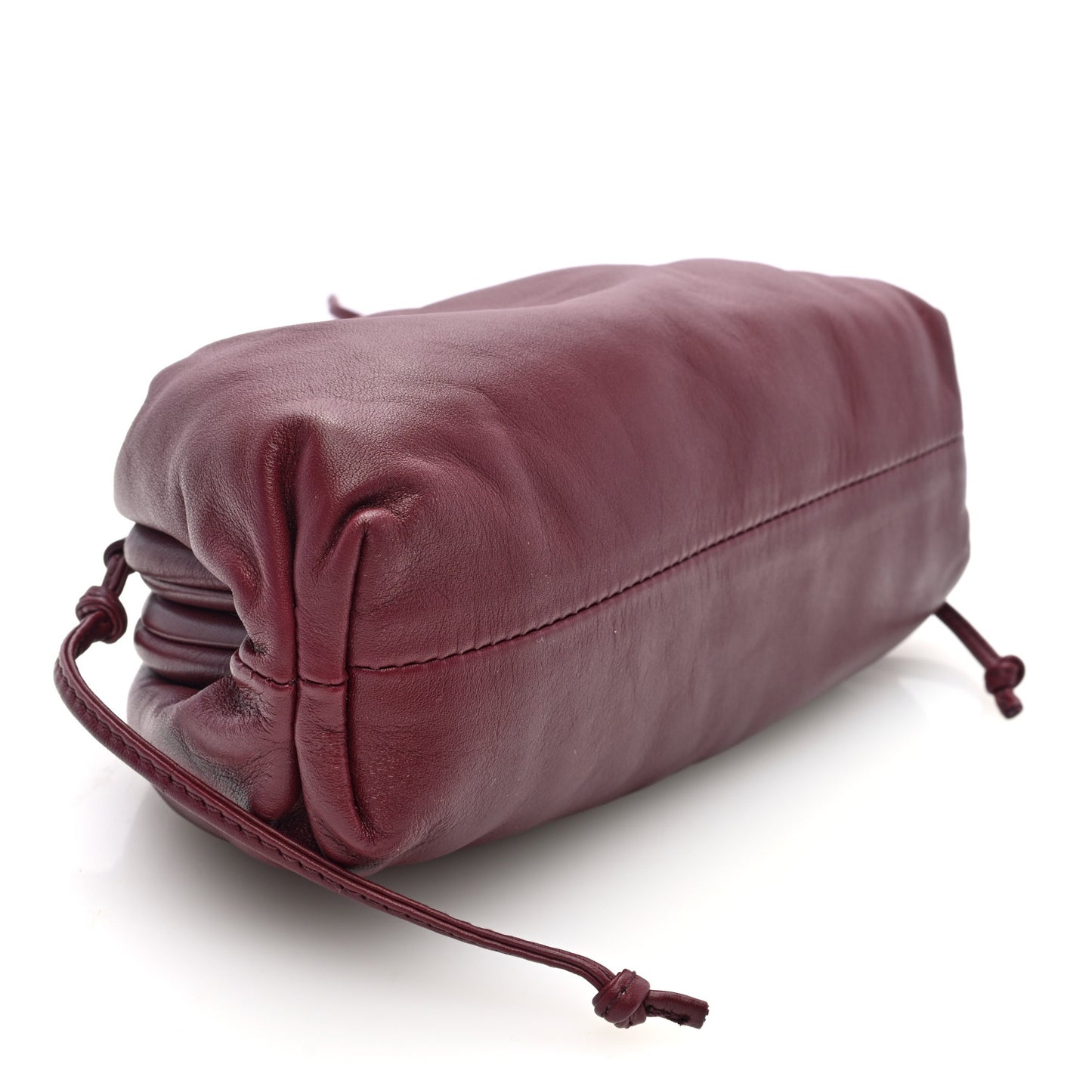 Butter Calfskin The Mini Pouch Bordeaux