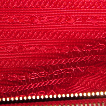 Prada Saffiano Small Galleria Double Zip Tote Fuoco 10 of 12