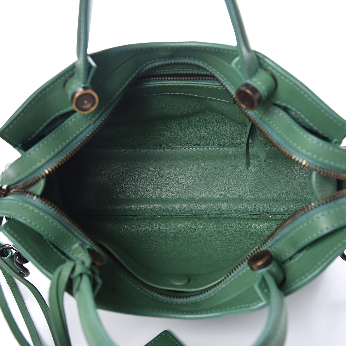 Chevre Perforated Blackout Hardware Nano City Green