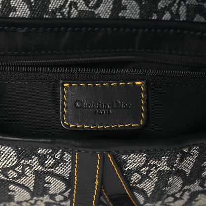 Christian Dior Monogram Saddle Bag Blue 6 of 13