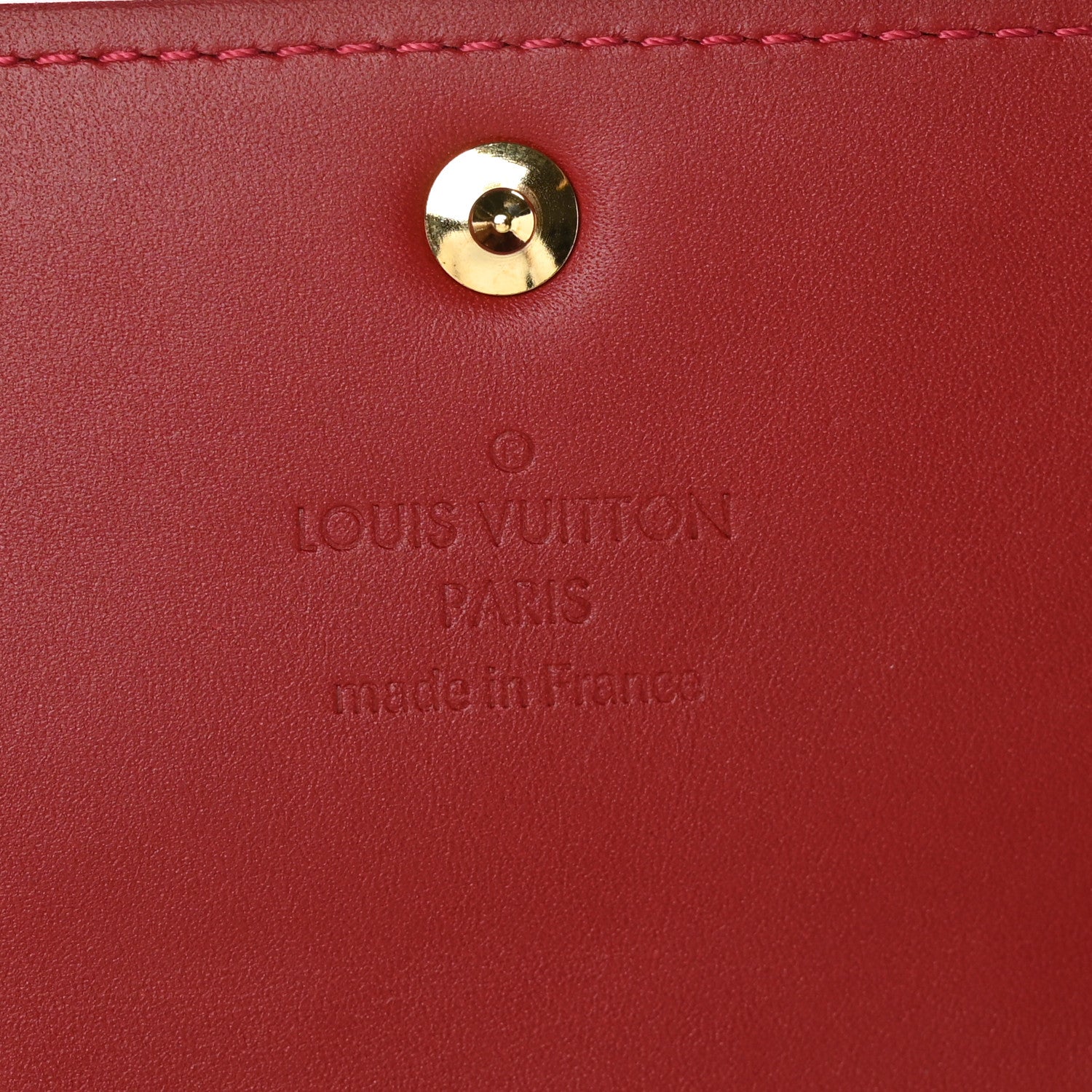 Louis Vuitton Vernis Sarah Wallet Pomme D'Amour 8 of 8