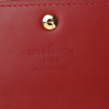 Louis Vuitton Vernis Sarah Wallet Pomme D'Amour 8 of 8