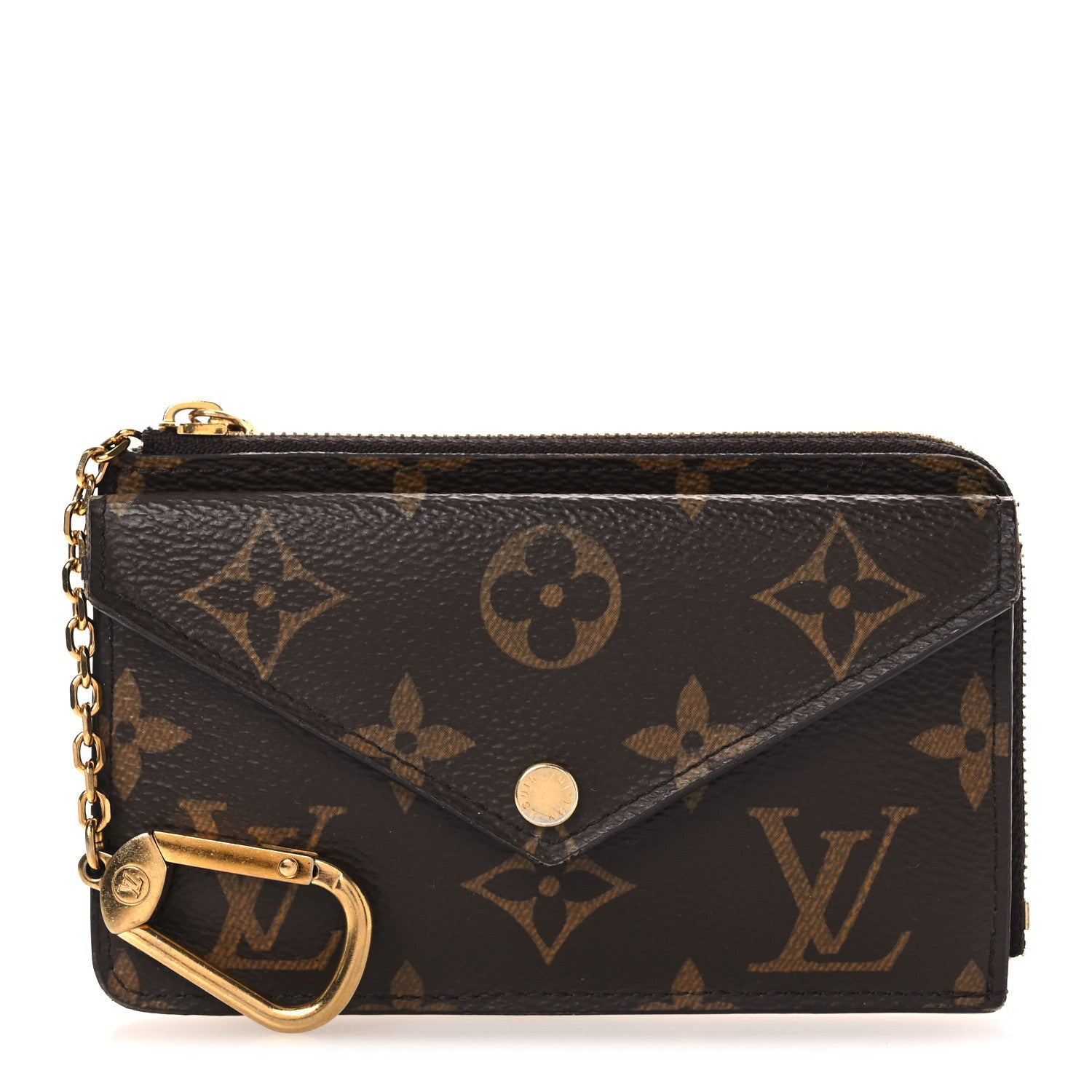 Louis Vuitton Monogram Recto Verso Card Holder Black 3 of 11