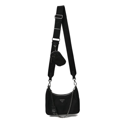Prada Nylon Re-Edition 2005 Shoulder Bag Black 1 of 10