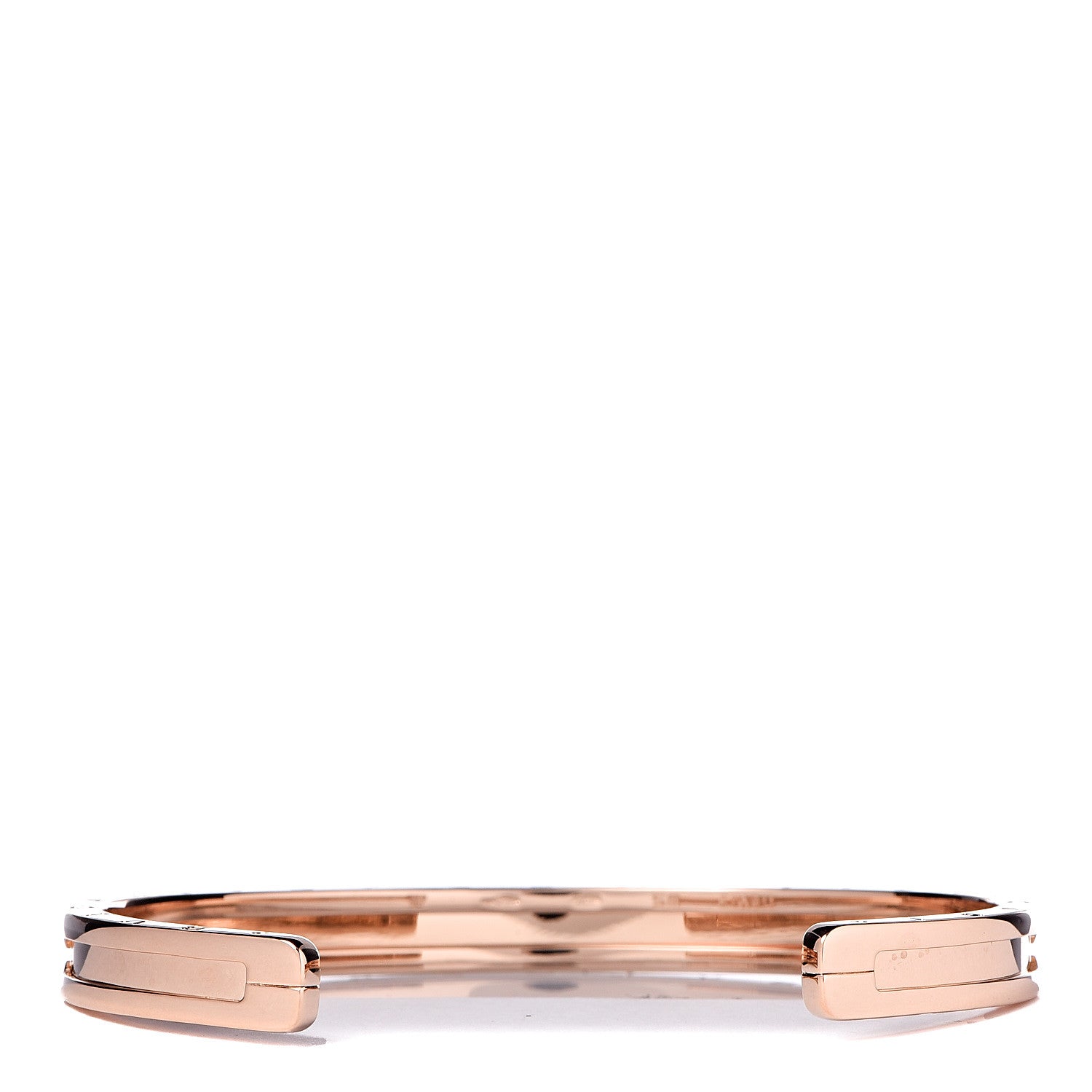 Bulgari 18K Rose Gold B.Zero1 Cuff Bracelet 3 of 6